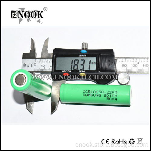 Wholesale Samsung 22FM 2200mAh 18650 Flat Top